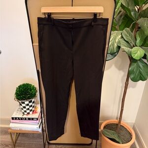 J. Crew High-Rise Black Cameron Trousers